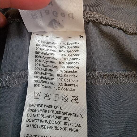 Women's Rlaged Grey Cargo Capri's SZ Medium - Picture 5 of 9